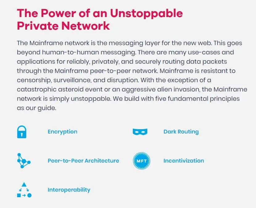 Mainframe Principles