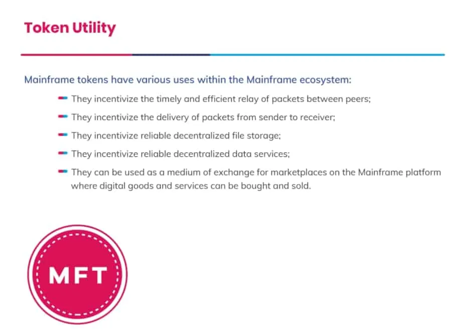 Mainframe Token utility